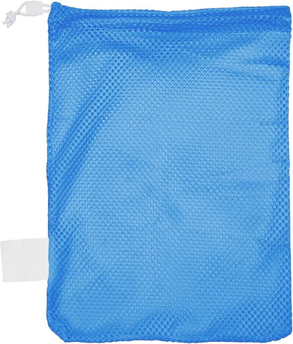 Champion Sports Mesh Equipment Bag – Heavy-Duty Nylon Drawstring Bag by ChampionSports