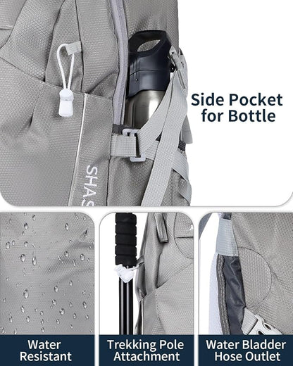 Hiking Backpack 40L Lightweight Waterproof Daypack - Image 3