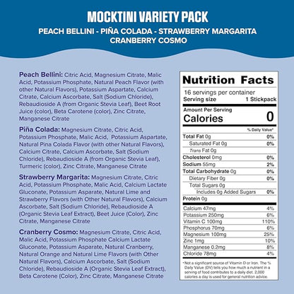 Ultima Replenisher Daily Electrolyte Powder – Mocktini Variety Pack, 16 - Image 3