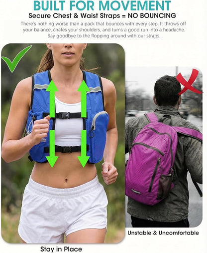 Foldable Small Hiking Backpack - Image 3