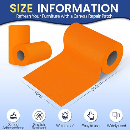 Self-Adhesive Canvas Repair Tape, Fabric Patch Repairs Kit - Image 2