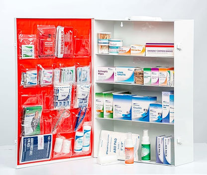 Restaurant Metal First Aid Cabinet, Wall Mountable by HomePage