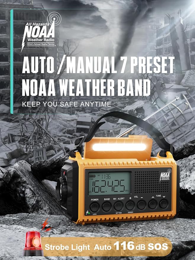 Emergency Radio 12000mAh - Image 2