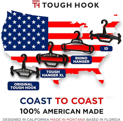 Tough Hook ID Heavy Duty Identification Hanger, USA Made 200 Lb Cap, Plate - Image 5