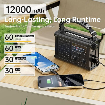 Mesqool Emergency Weather Radio NOAA Alert - Image 7