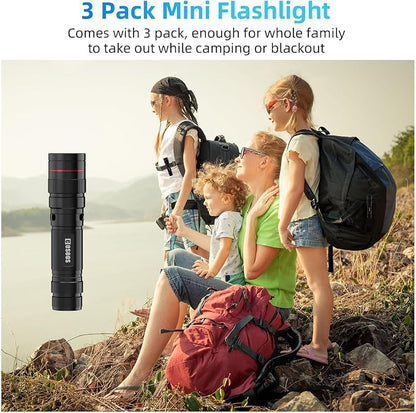 COSOOS 3 Mini LED Tactical Flashlights - Image 8