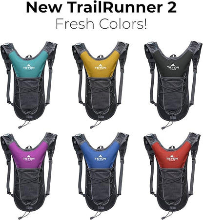 Teton Oasis/Trailrunner Hydration Backpack – Lightweight Water Pack - Image 6