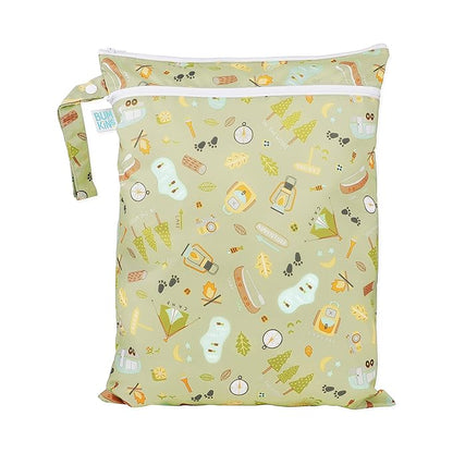 Bumkins Waterproof Wet Dry Bag for Baby, Swim Suit, Cloth Diapers, Pump Parts by Bumkins