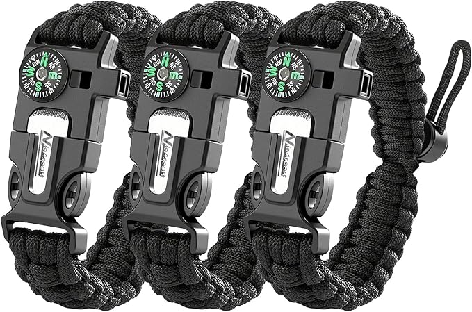 Paracord Survival Bracelet by NVioAsport