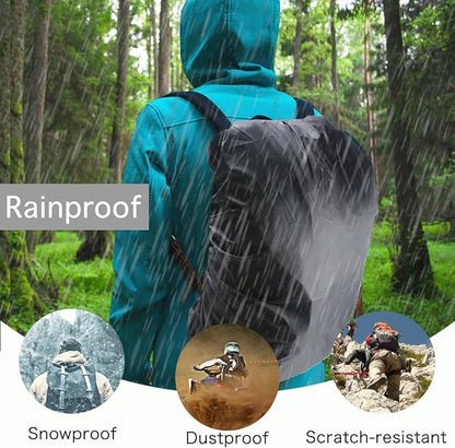 Frelaxy Waterproof Backpack Rain Cover, 10000mm Waterproof Level, Upgraded - Image 7