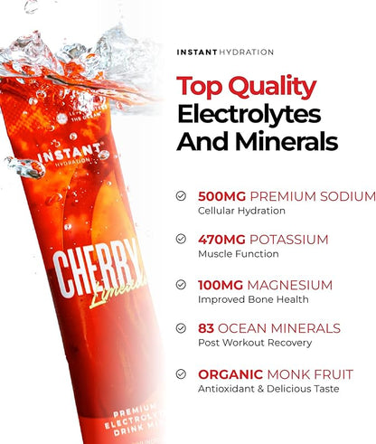 Instant Hydration Sugar Free Electrolytes Powder Packets - Image 4