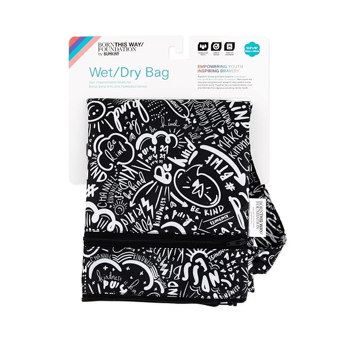Bumkins Waterproof Wet Dry Bag for Baby, Swim Suit, Cloth Diapers, Pump Parts - Image 6