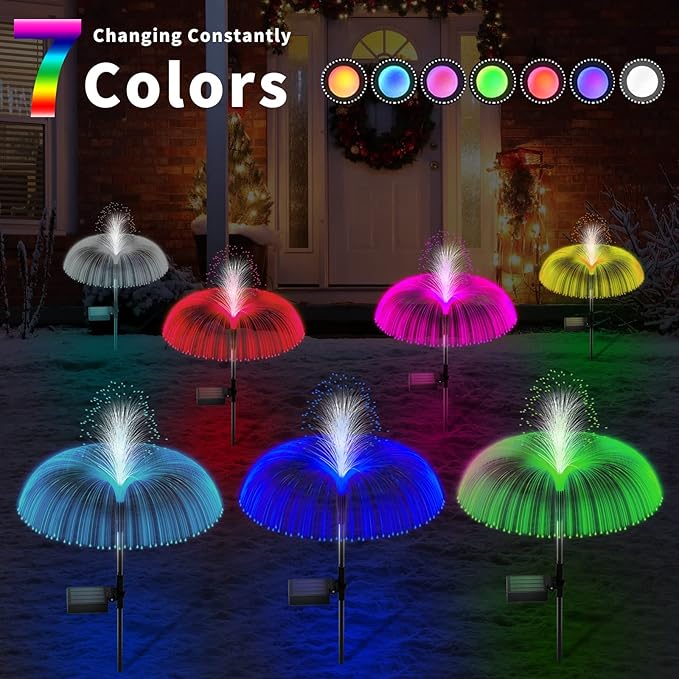 Solar Garden Lights Outdoor Decorative Waterproof, Solar Light - Image 4