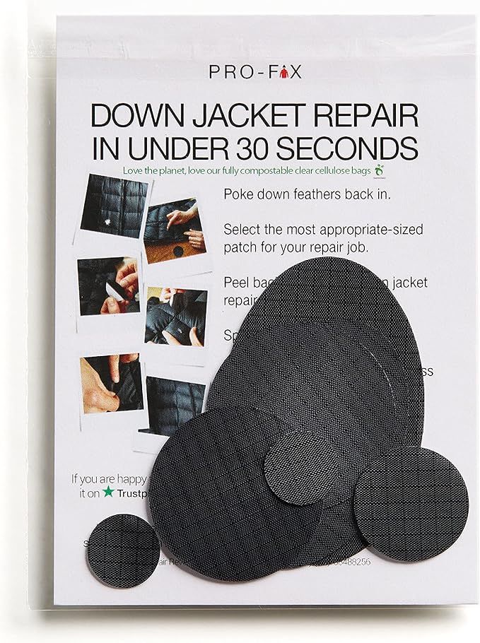 Self-Adhesive Waterproof Repair Patch Kit by DownJacketRepair