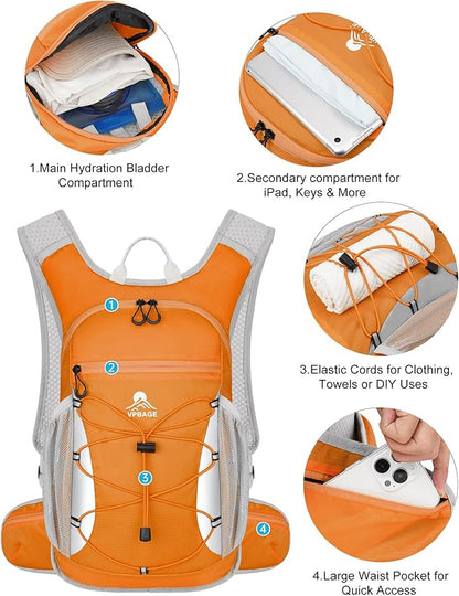 Hydration Backpack with 2L Water Bladder - Image 3
