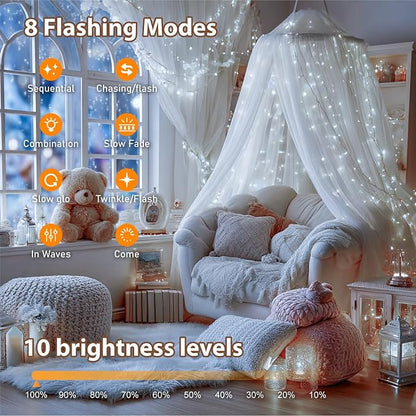 HXWEIYE Rechargeable Fairy Lights - Image 8