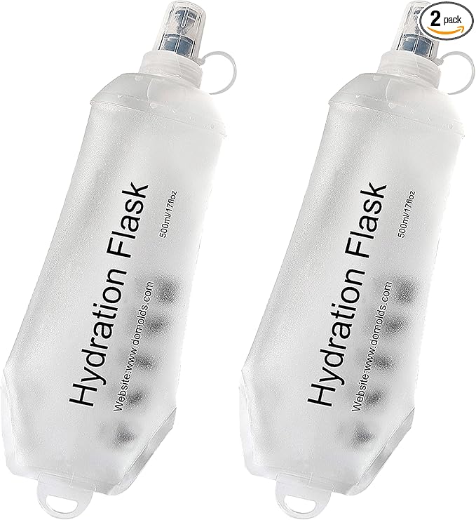 CLINTT 500ml Soft Flask, Foldable Running Water Bottle, TPU Folding Soft Water by CLINTT