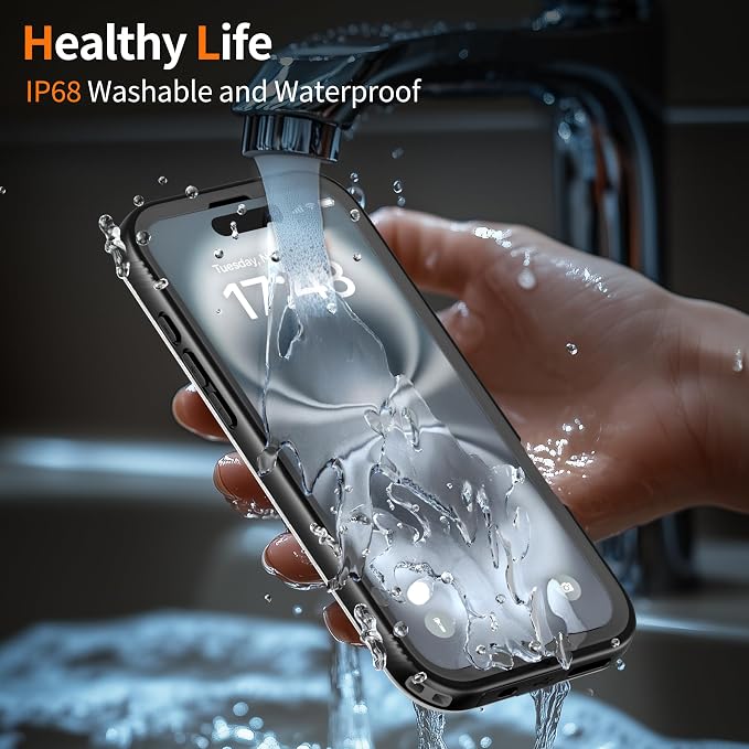 Cozycase for iPhone 16 Waterproof Shockproof Dustproof Case - Image 4
