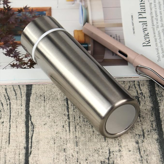 Cute Small Purse Water Bottle, 4.4 Fl. Oz, Mini Slim Flask - Image 8