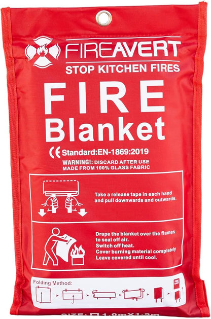 FireAvert Emergency Fire Blanket by FireAvert