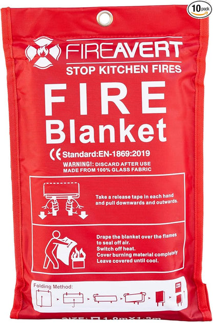FireAvert Emergency Fire Blanket by FireAvert