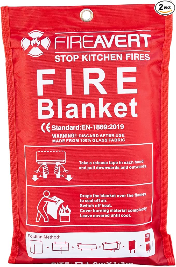 FireAvert Emergency Fire Blanket by FireAvert