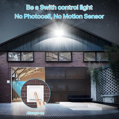 HYPERLITE LED Wall Pack Light: 120W 18000LM Glass Lens Wall Pack LED Exterior - Image 2