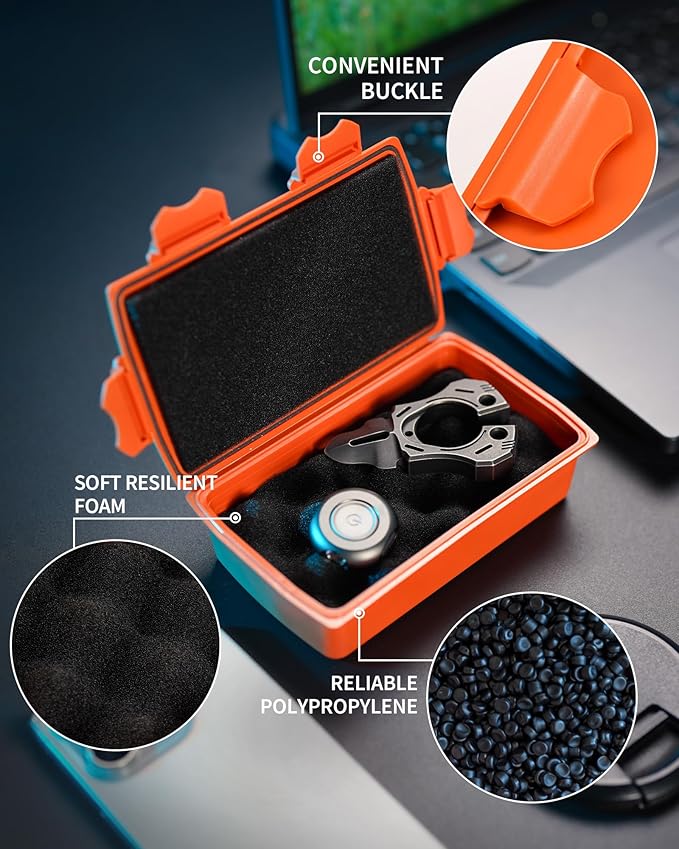 MecArmy B10 Edc Storage Box, Compact Waterproof Hard Case - Image 4