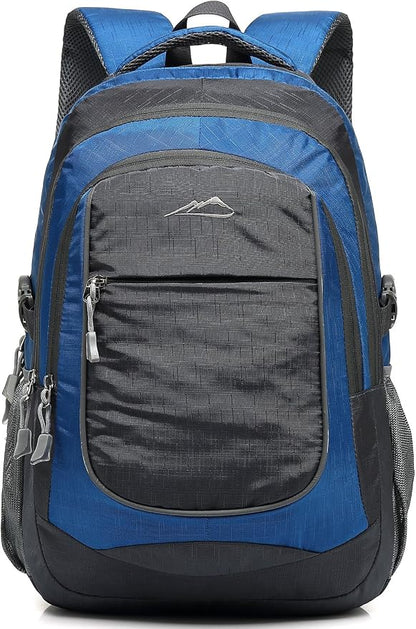 ProEtrade Backpack Bookbag for College Sturdy Travel Business Hiking Fit Laptop by PROETRADE