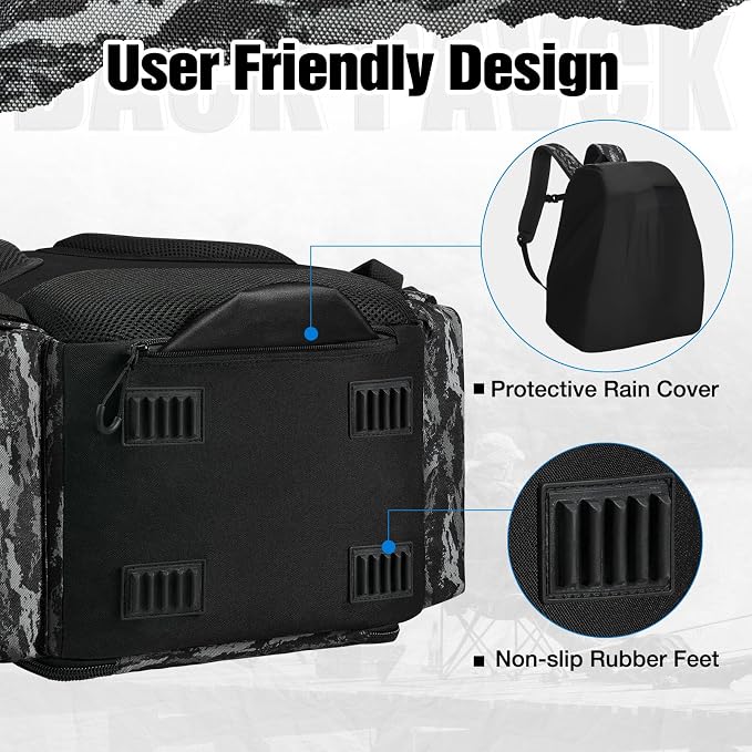Piscifun Fishing Tackle Backpack - Image 6