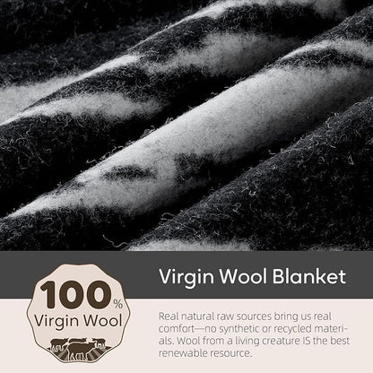 Molithe 100% Wool Blanket, Military Wool Blanket, Sporting Events, Survival Kits - Image 5
