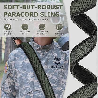 VVAAGG Two-Point Paracord Rifle Sling - Image 6
