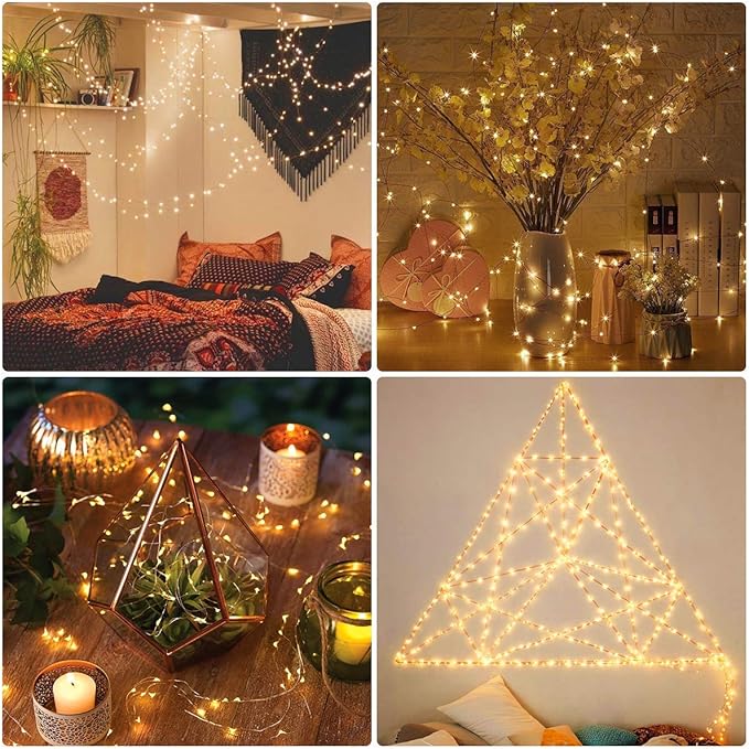 24 Pack Fairy Lights Battery Operated 7ft 20 LED Mini Twinkle String Lights - Image 4