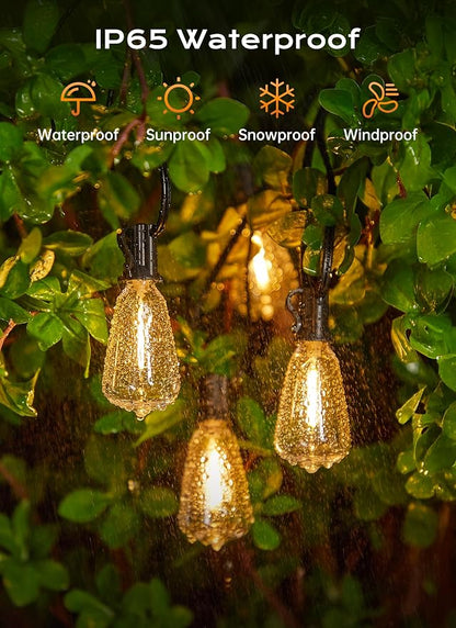 Minetom 100FT Outdoor String Lights - Image 3