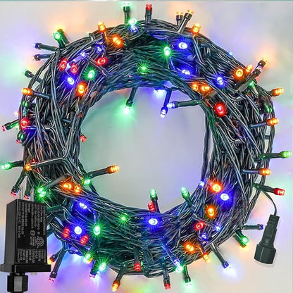 33 FT 100 LED Christmas Decoration Indoor Outdoor, Connetable Green Wire by PRODUCTS