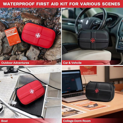 RHINO RESCUE EVA First Aid Kit, Small Waterproof Emergency Hiking First Aid Kit - Image 6