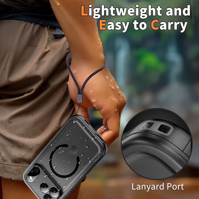 Cozycase for iPhone 17 Pro Max Waterproof Case Full-Body Bumper Shockproof - Image 8