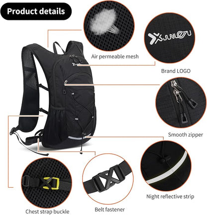 DOJUNS Hiking Backpack Lightweight Travel Backpack 20L Waterproof Hiking - Image 6