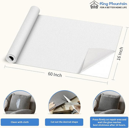 KING MOUNTAIN Canvas Repair Patch 16×60 Inch Self-Adhesive Waterproof Fabric - Image 4