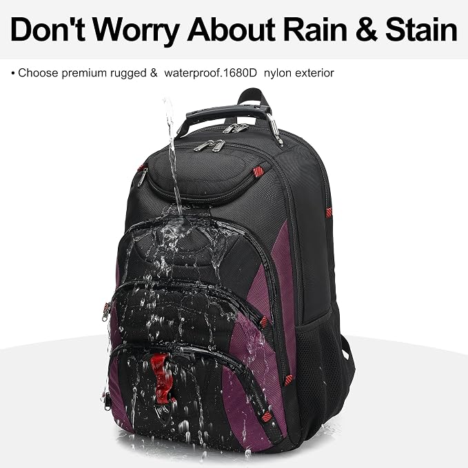 Boavan Laptop Backpack for men, 17.3 inch Laptop Bag - Image 6