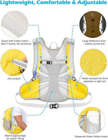 Hydration Backpack with 2L Water Bladder - Image 4