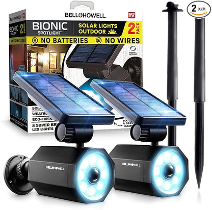 Bell+Howell Bionic Spotlight LED Solar Lights Solar-Powered Spot Light by BellHowell