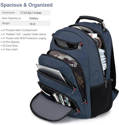 Boavan Laptop Backpack for men, 15.6 inch Laptop Bag - Image 2