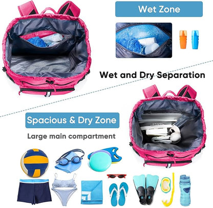 Large Beach Backpack Waterproof Sandproof - Image 2