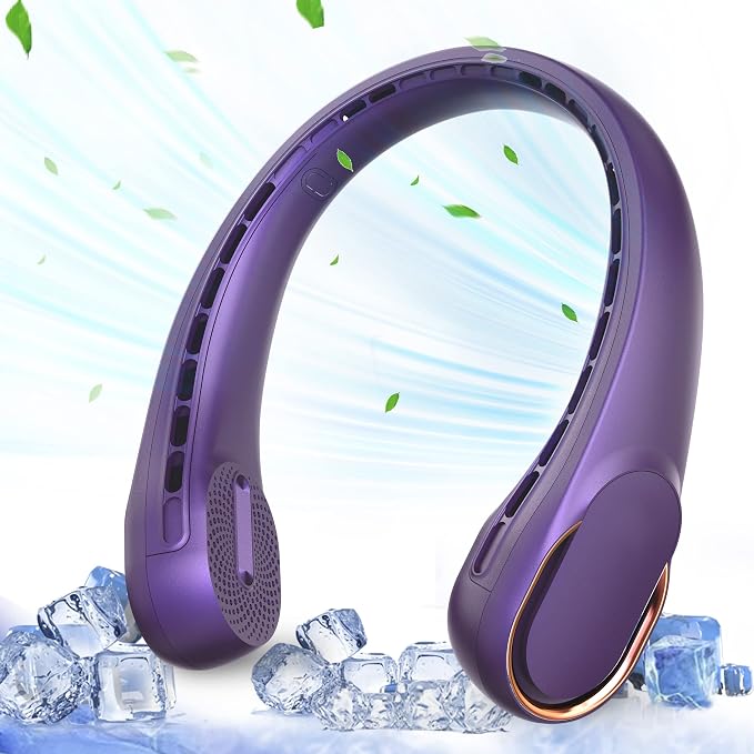 ASNUG Portable Neck Fan, Neck Fans by ASNUG