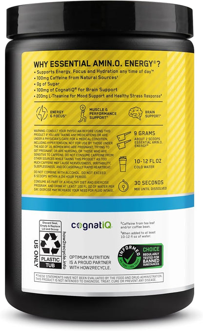 Optimum Nutrition Amino Energy Powder Plus Focus, - Image 11