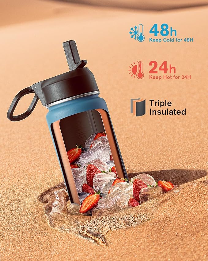 Coolflask Water Bottle 20 oz Insulated - Image 2
