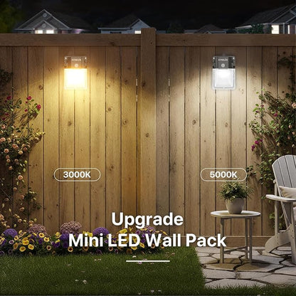 HYPERLITE LED Wall Pack 30W: 2Pack 3600lm 3000K Security Lights - Image 3