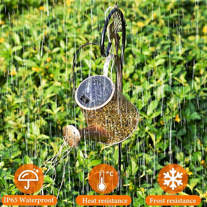 SRNPMIU Solar Watering Can Light, Solar Outdoor Decorative, Garden Decor Lights - Image 5