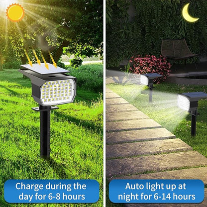 Tadyreal Solar Spot Lights Outdoor 10 Pack, Solar Landscape Spotlights - Image 3